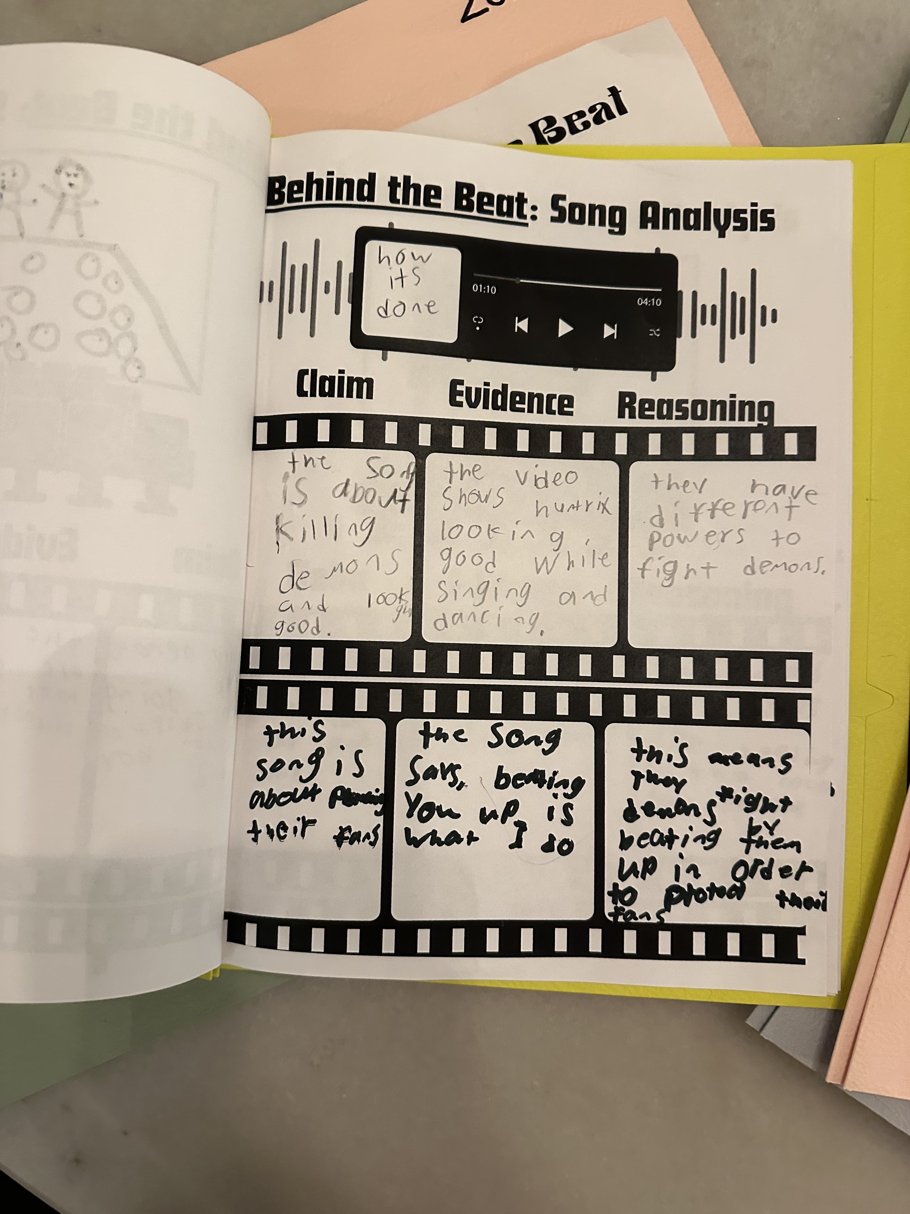 Behind the Beat student engagement