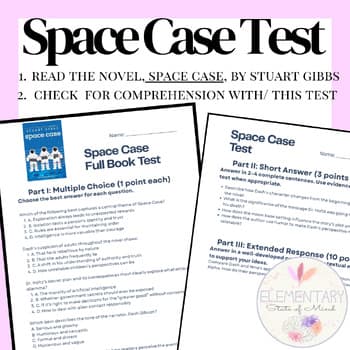 Space Case End of Book Test